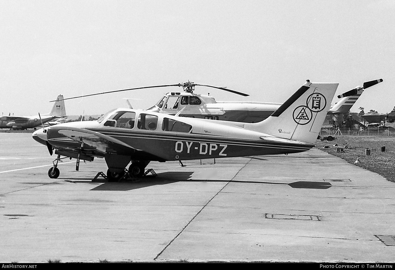 Aircraft Photo of OY-DPZ | Beech B55 Baron (95-B55) | AirHistory.net #260801