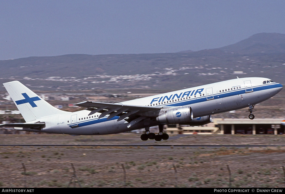 Aircraft Photo of OH-LAA | Airbus A300B4-203FF | Finnair | AirHistory.net #260806