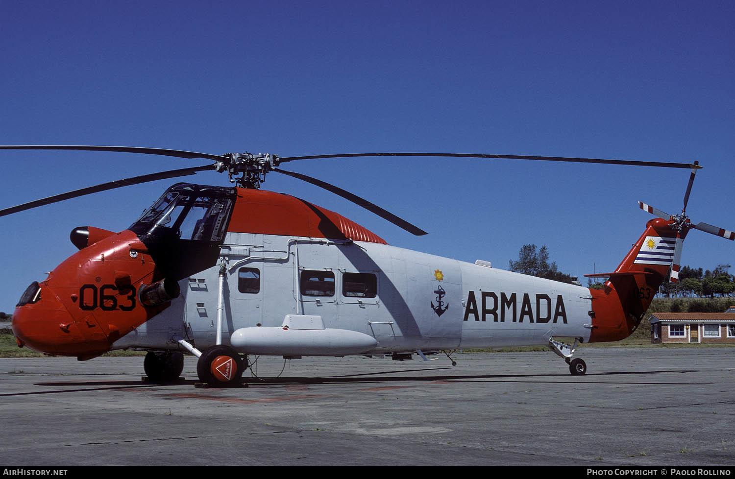 Aircraft Photo of 063 | Westland WS-58 Wessex 60 | Uruguay - Navy | AirHistory.net #260818