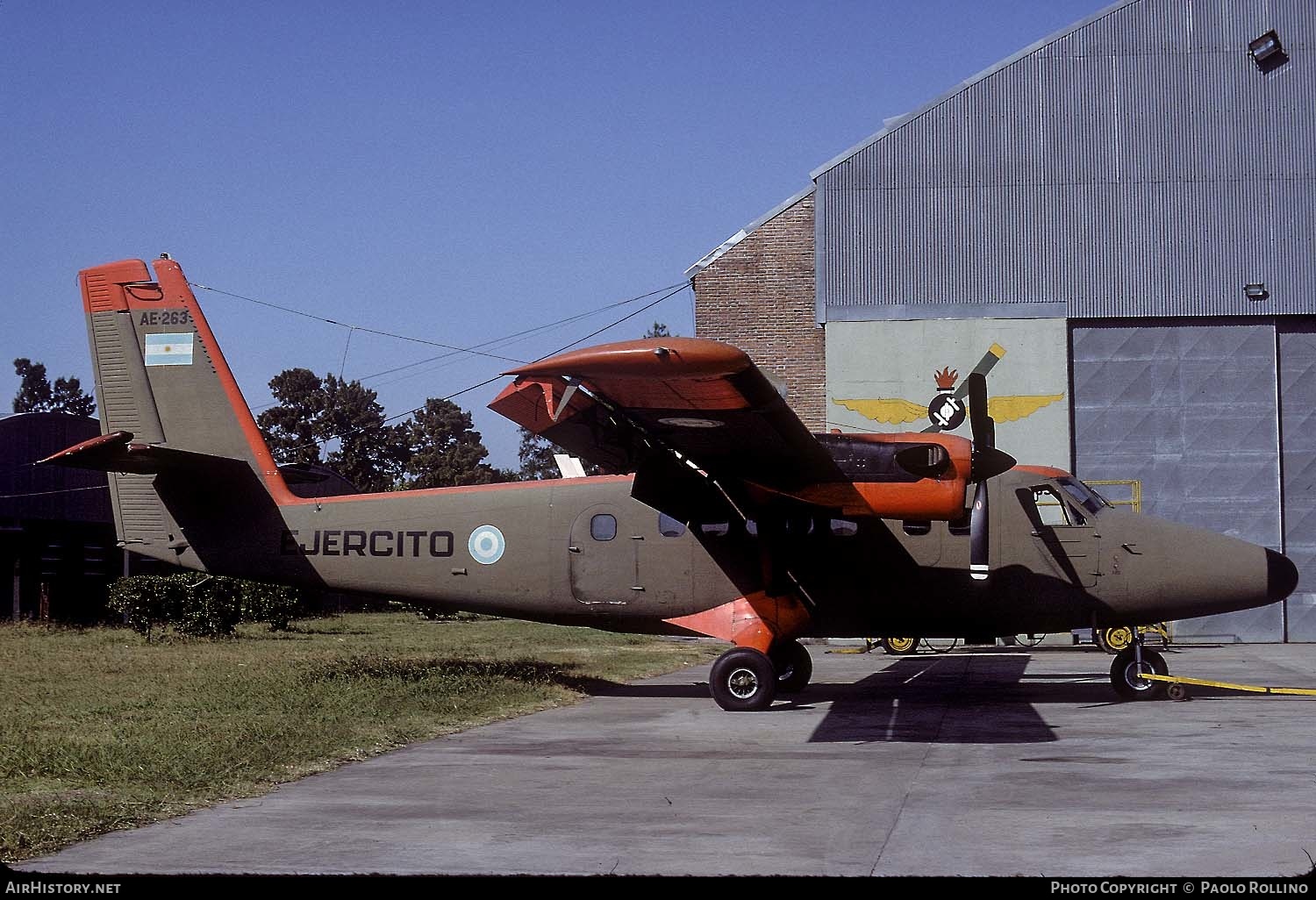 Aircraft Photo of AE-263 | De Havilland Canada DHC-6-300 Twin Otter | Argentina - Army | AirHistory.net #260821