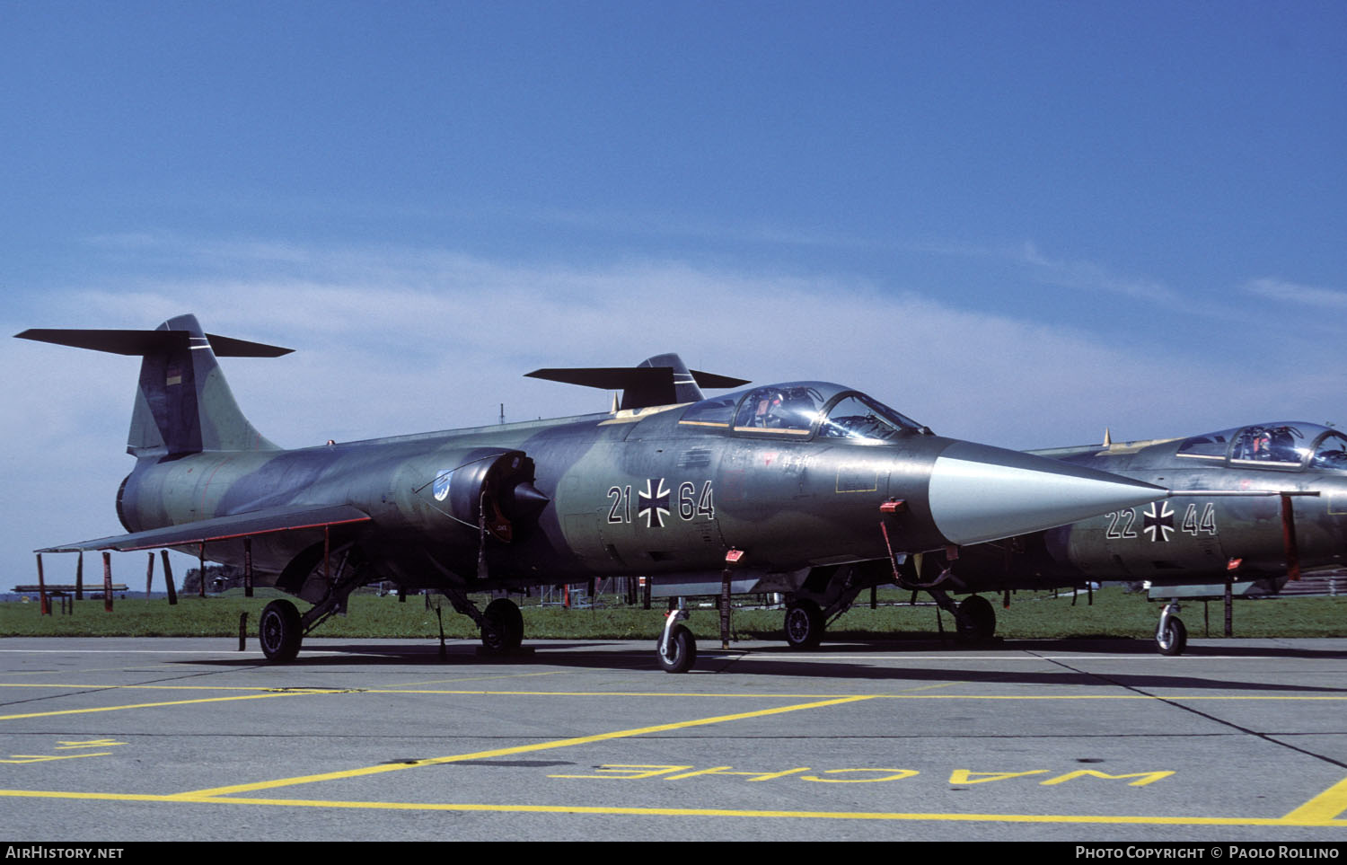 Aircraft Photo of 2164 | Lockheed F-104G Starfighter | Germany - Air Force | AirHistory.net #260827
