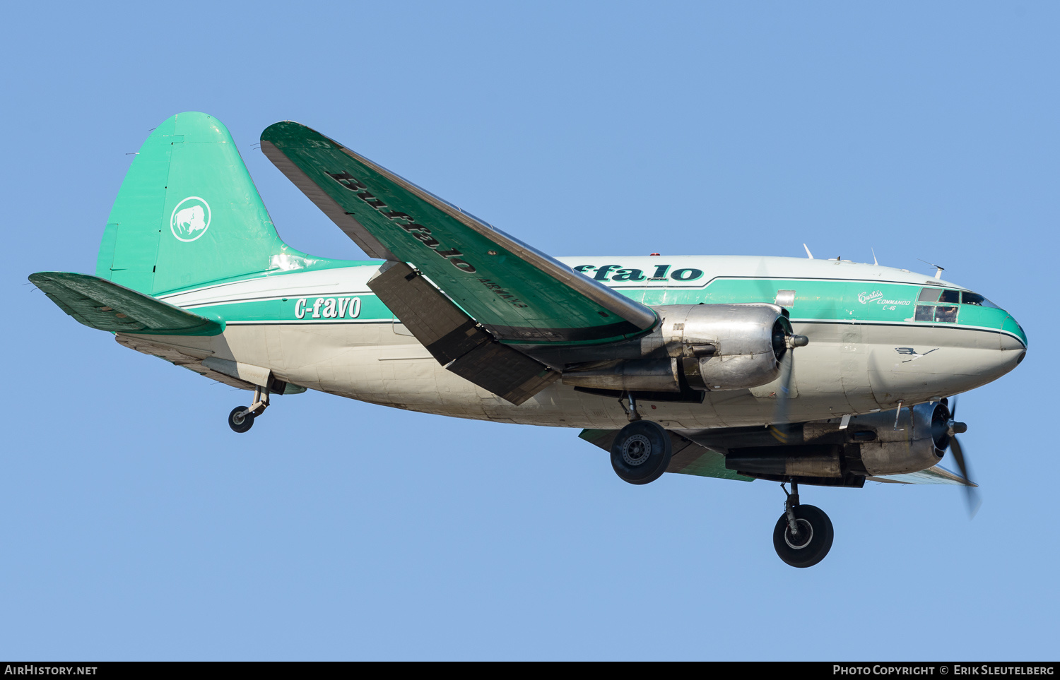 Aircraft Photo of C-FAVO | Curtiss C-46D Commando | Buffalo Airways | AirHistory.net #260833