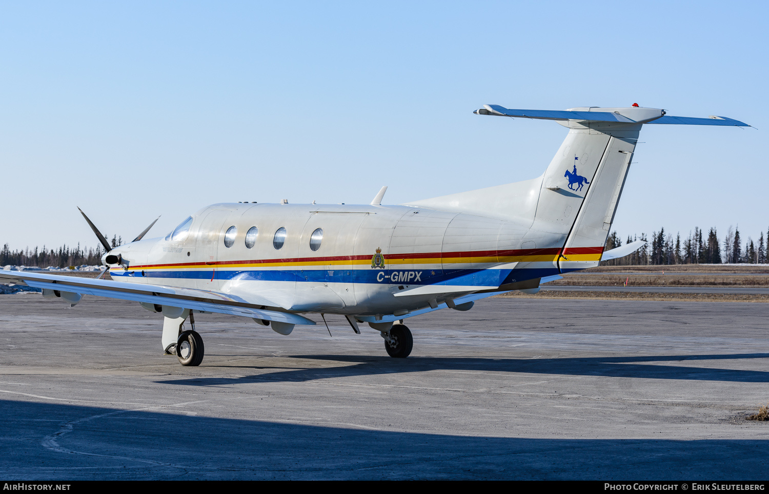 Aircraft Photo of C-GMPX | Pilatus PC-12NG (PC-12/47E) | Royal Canadian Mounted Police | AirHistory.net #260844