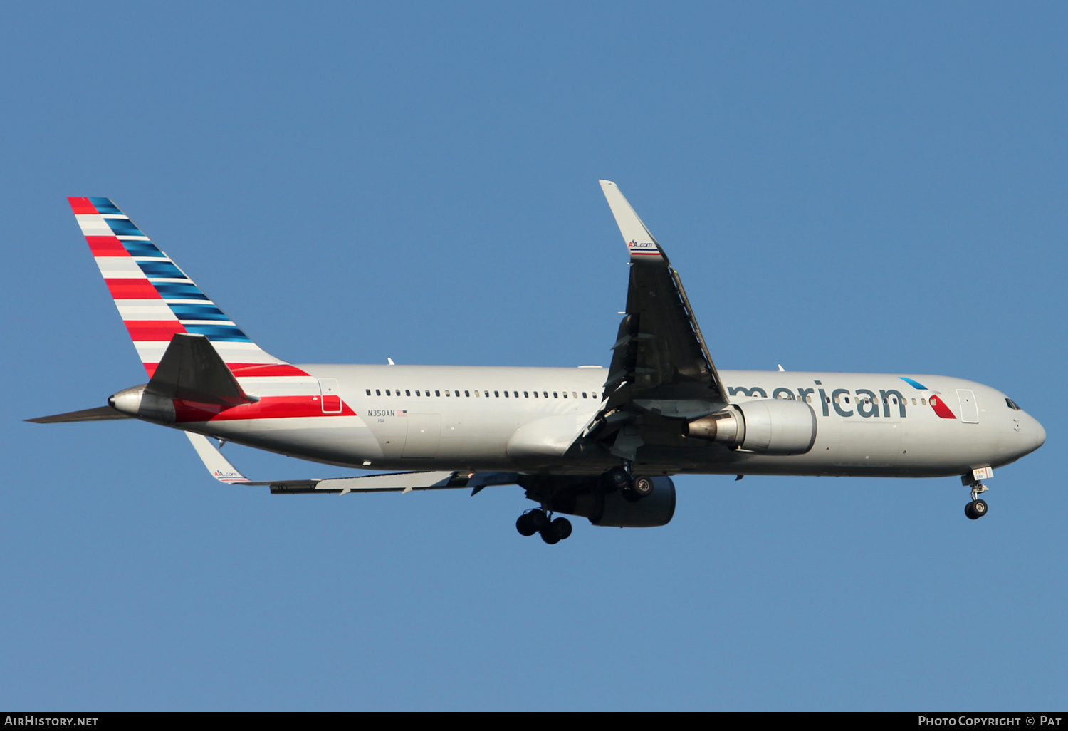 Aircraft Photo of N350AN | Boeing 767-323/ER | American Airlines | AirHistory.net #260849