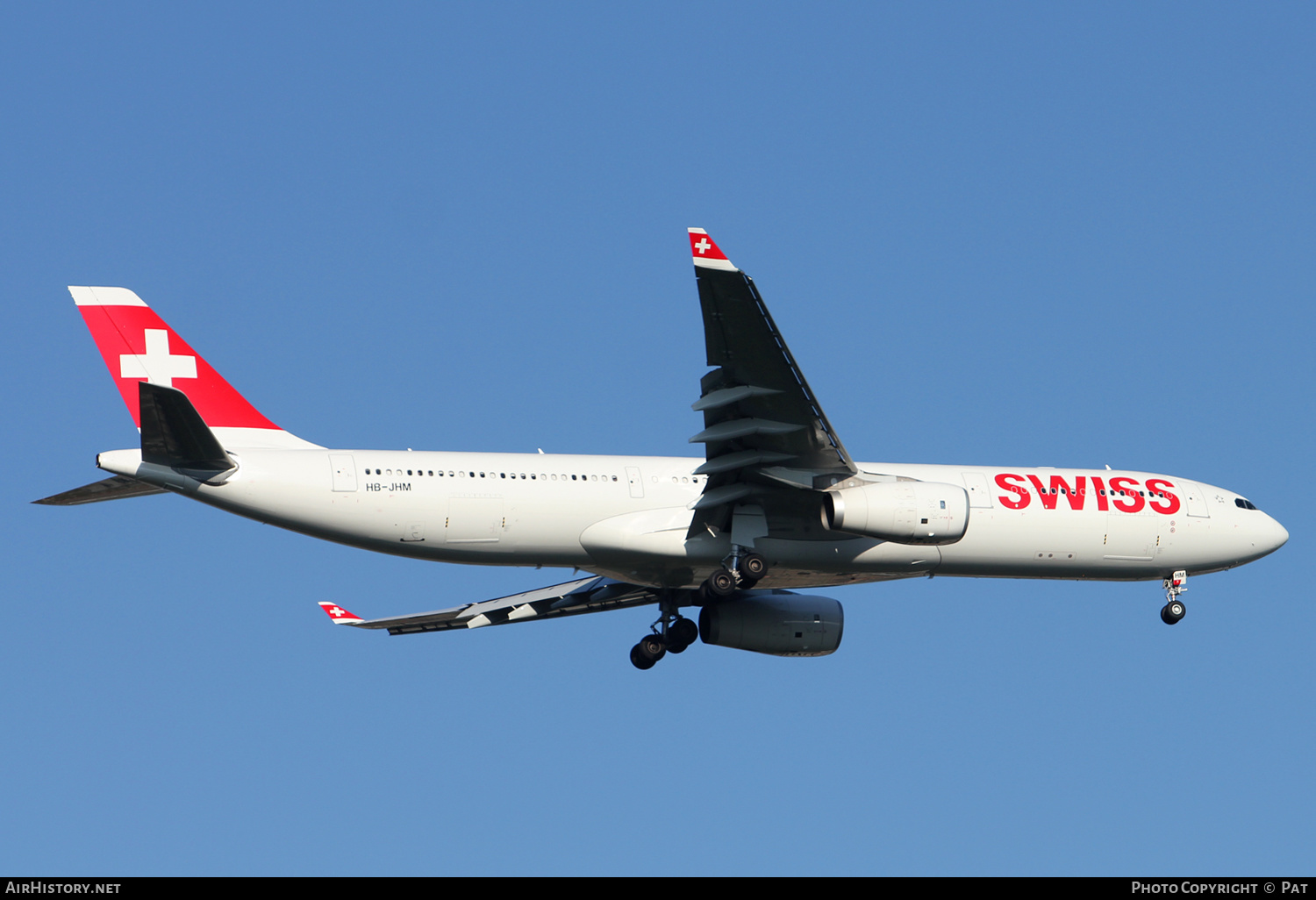 Aircraft Photo of HB-JHM | Airbus A330-343 | Swiss International Air Lines | AirHistory.net #260852