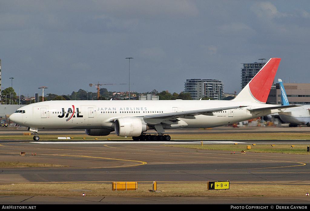 Aircraft Photo of JA704J | Boeing 777-246/ER | Japan Airlines - JAL | AirHistory.net #260861