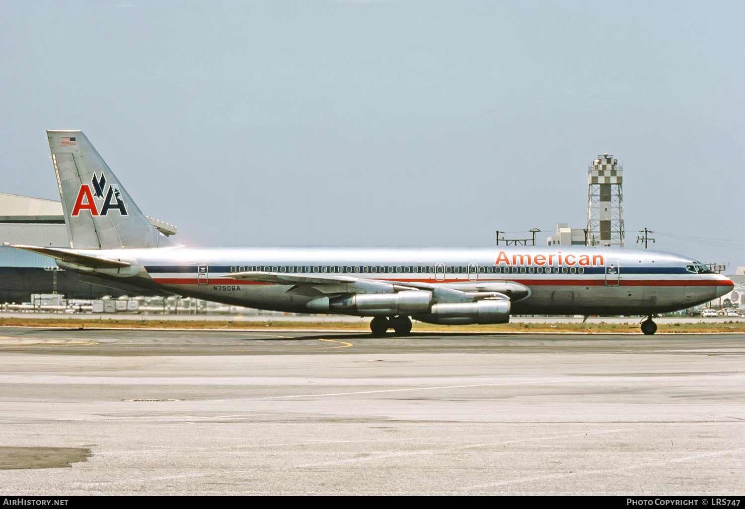 Aircraft Photo of N7508A | Boeing 707-123 | American Airlines | AirHistory.net #260871