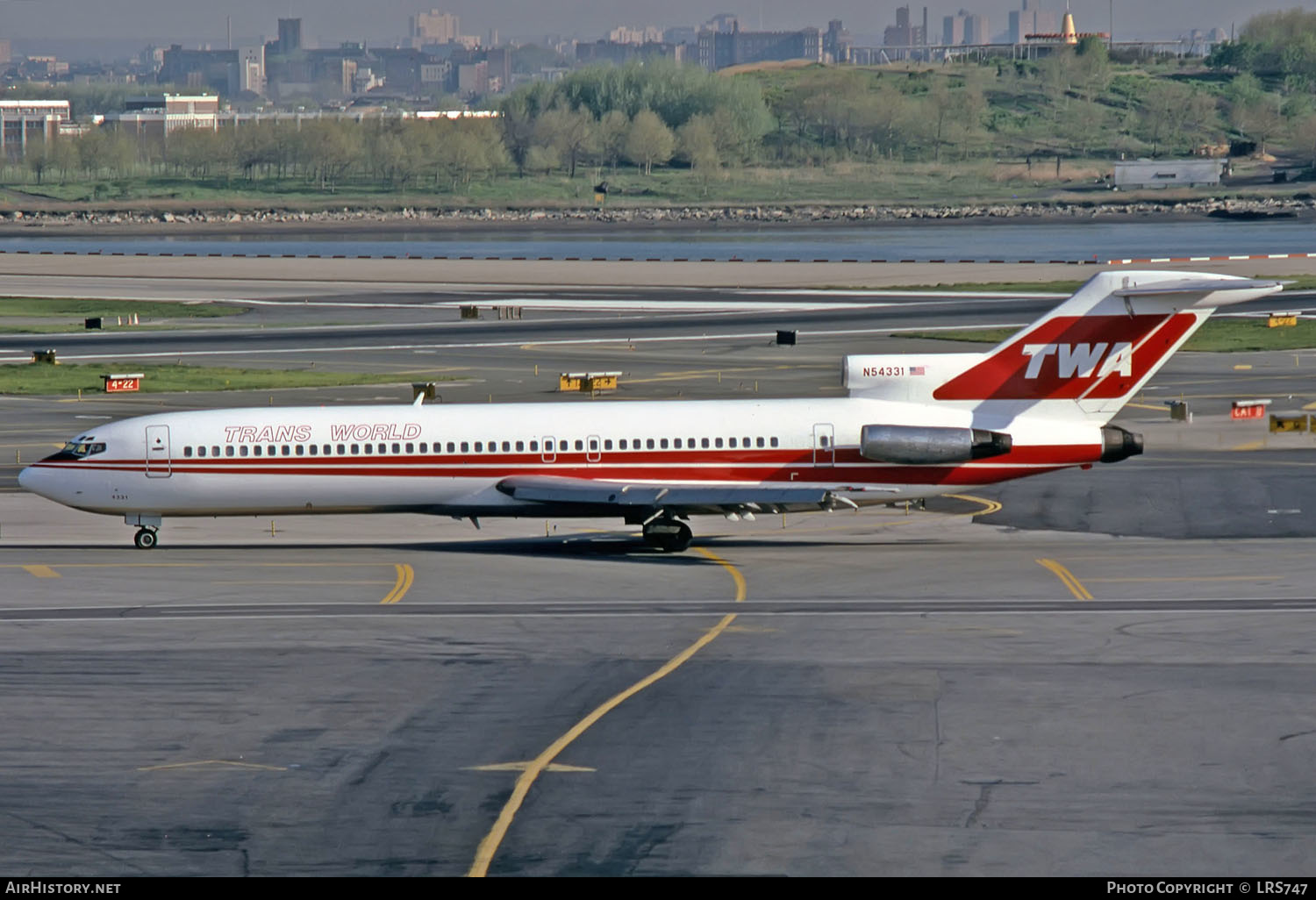 Aircraft Photo of N54331 | Boeing 727-231/Adv | Trans World Airlines - TWA | AirHistory.net #260882