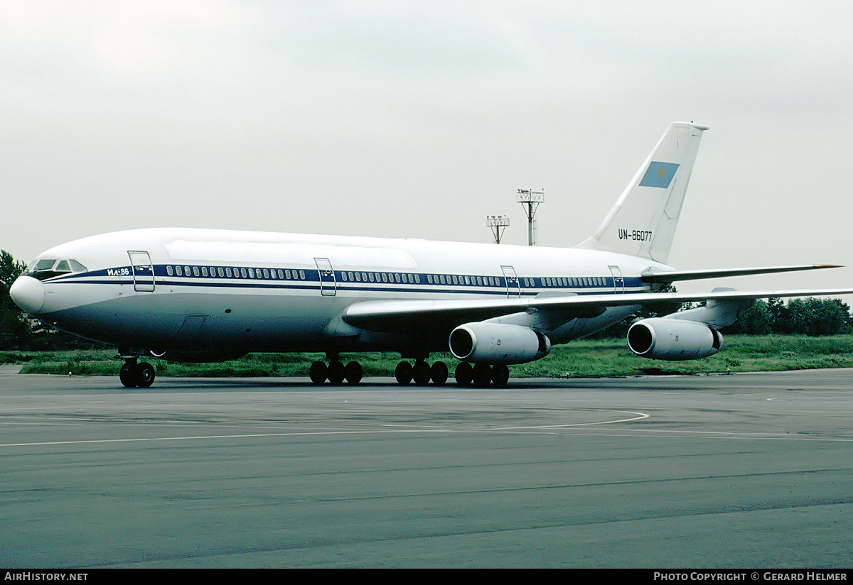 Aircraft Photo of UN-86077 | Ilyushin Il-86 | Kazakhstan Airlines | AirHistory.net #260899
