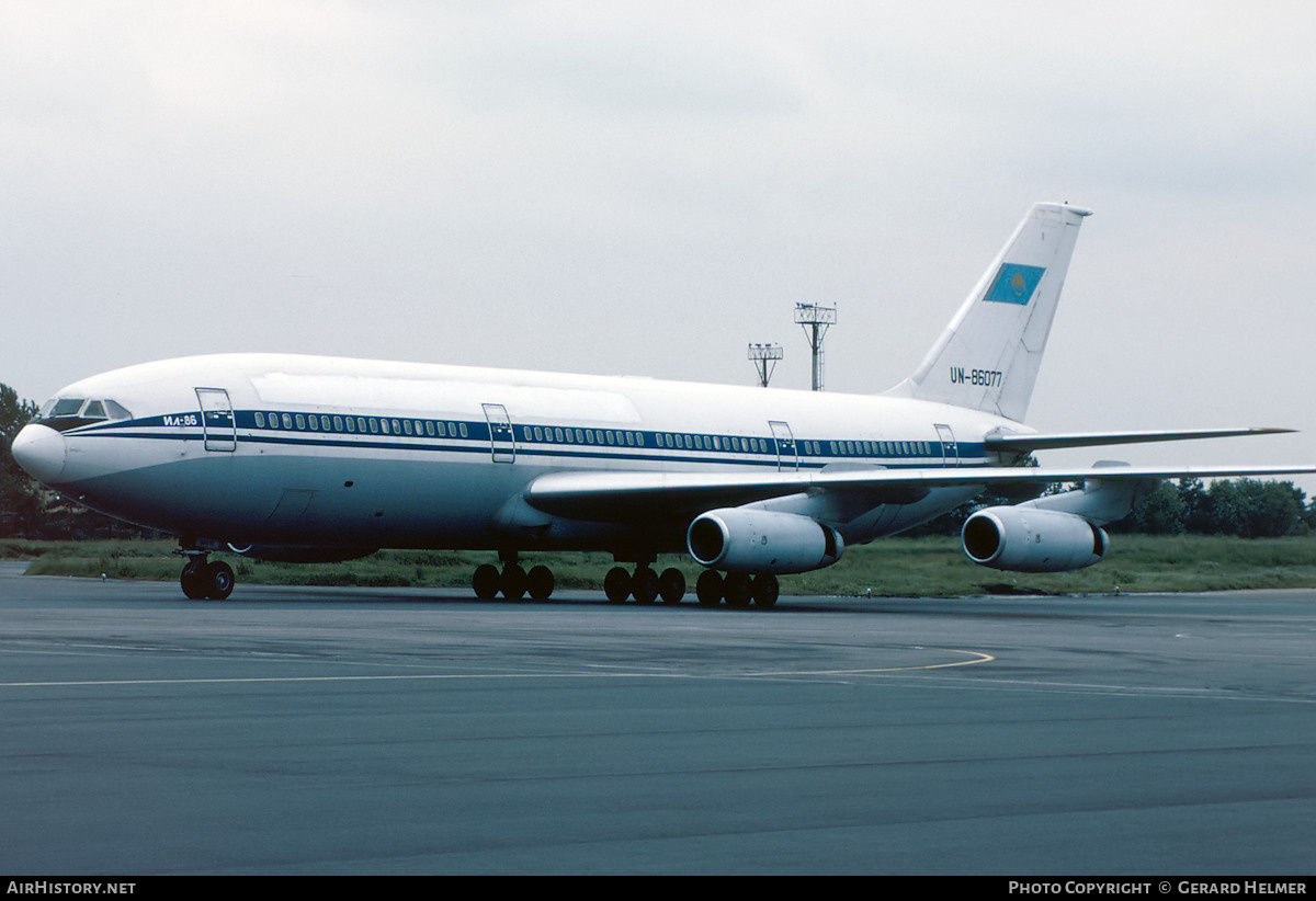 Aircraft Photo of UN-86077 | Ilyushin Il-86 | Kazakhstan Airlines | AirHistory.net #260899