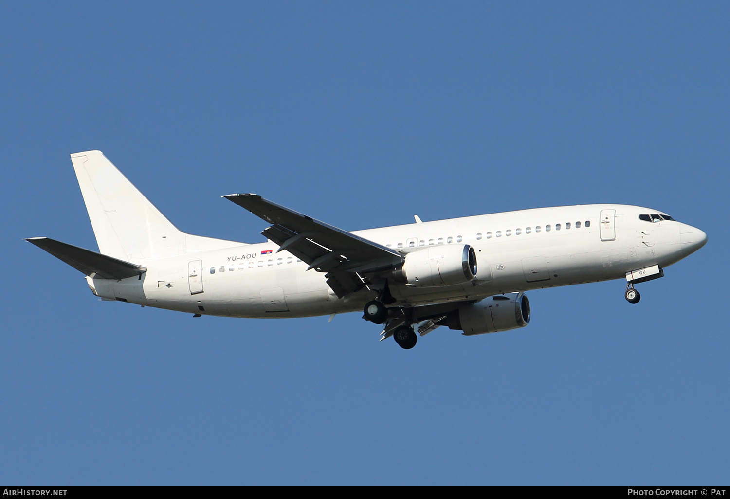 Aircraft Photo of YU-AOU | Boeing 737-322 | Jat Airways | AirHistory.net #260900