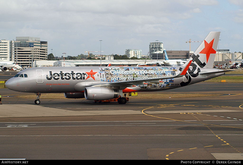 Aircraft Photo of VH-VFN | Airbus A320-232 | Jetstar Airways | AirHistory.net #260905