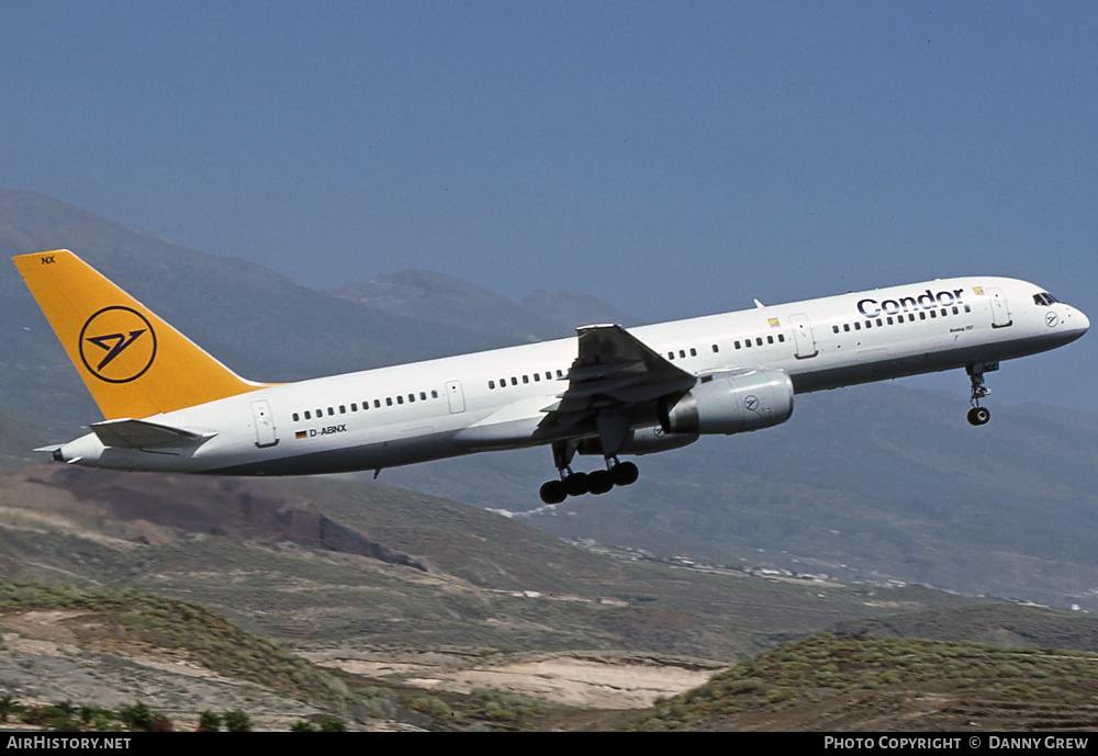 Aircraft Photo of D-ABNX | Boeing 757-27B | Condor Flugdienst | AirHistory.net #260916