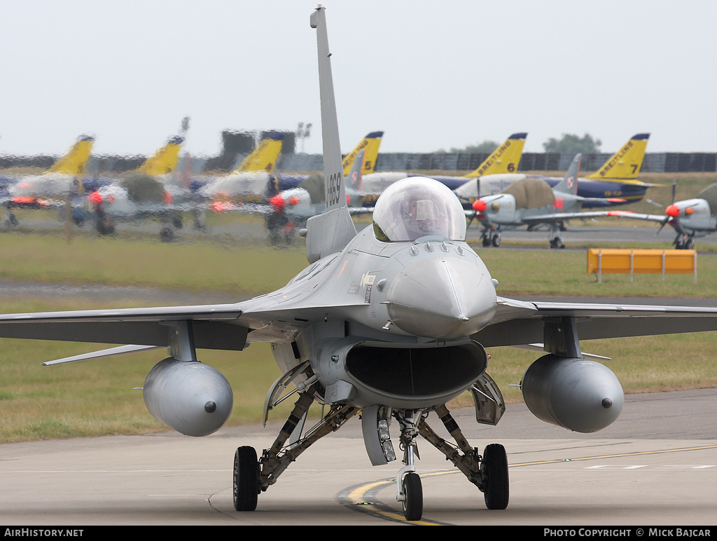 Aircraft Photo of J-869 | General Dynamics F-16AM Fighting Falcon | Netherlands - Air Force | AirHistory.net #260924