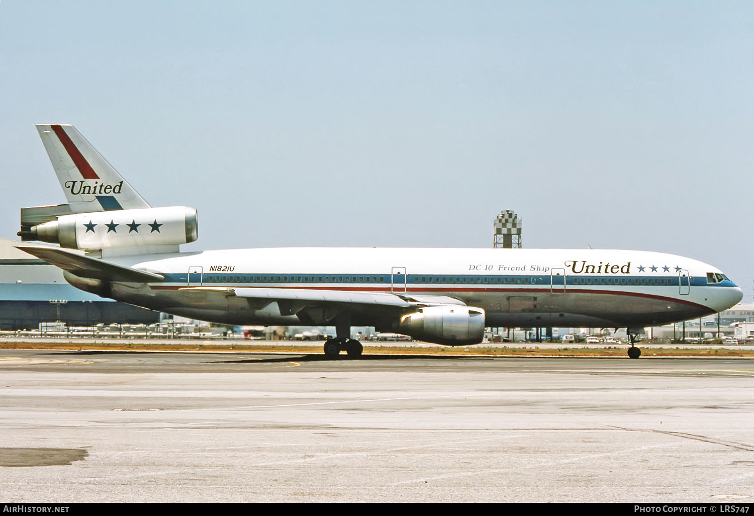 Aircraft Photo of N1821U | McDonnell Douglas DC-10-10 | United Airlines | AirHistory.net #260949