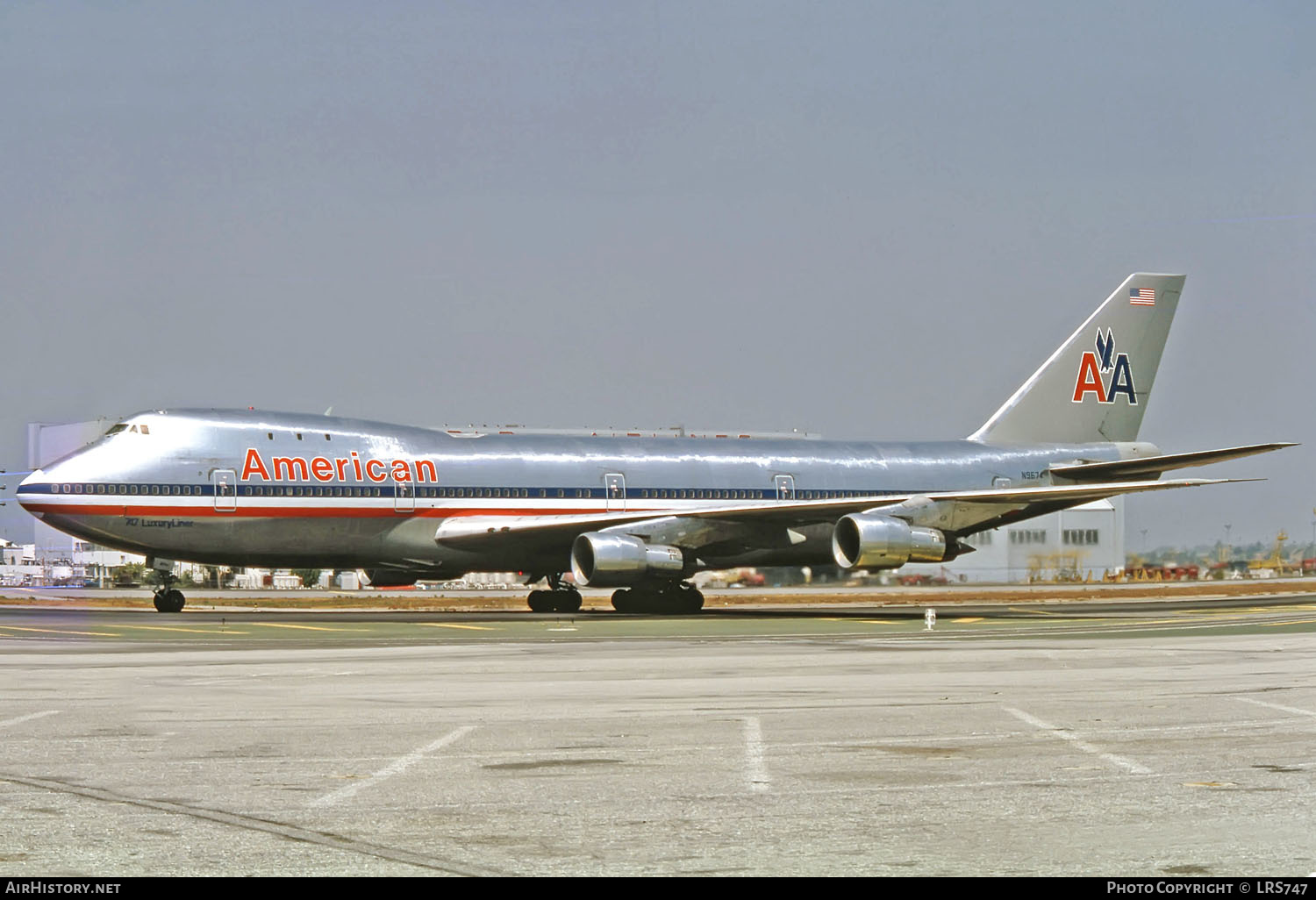 Aircraft Photo of N9674 | Boeing 747-123 | American Airlines | AirHistory.net #260956