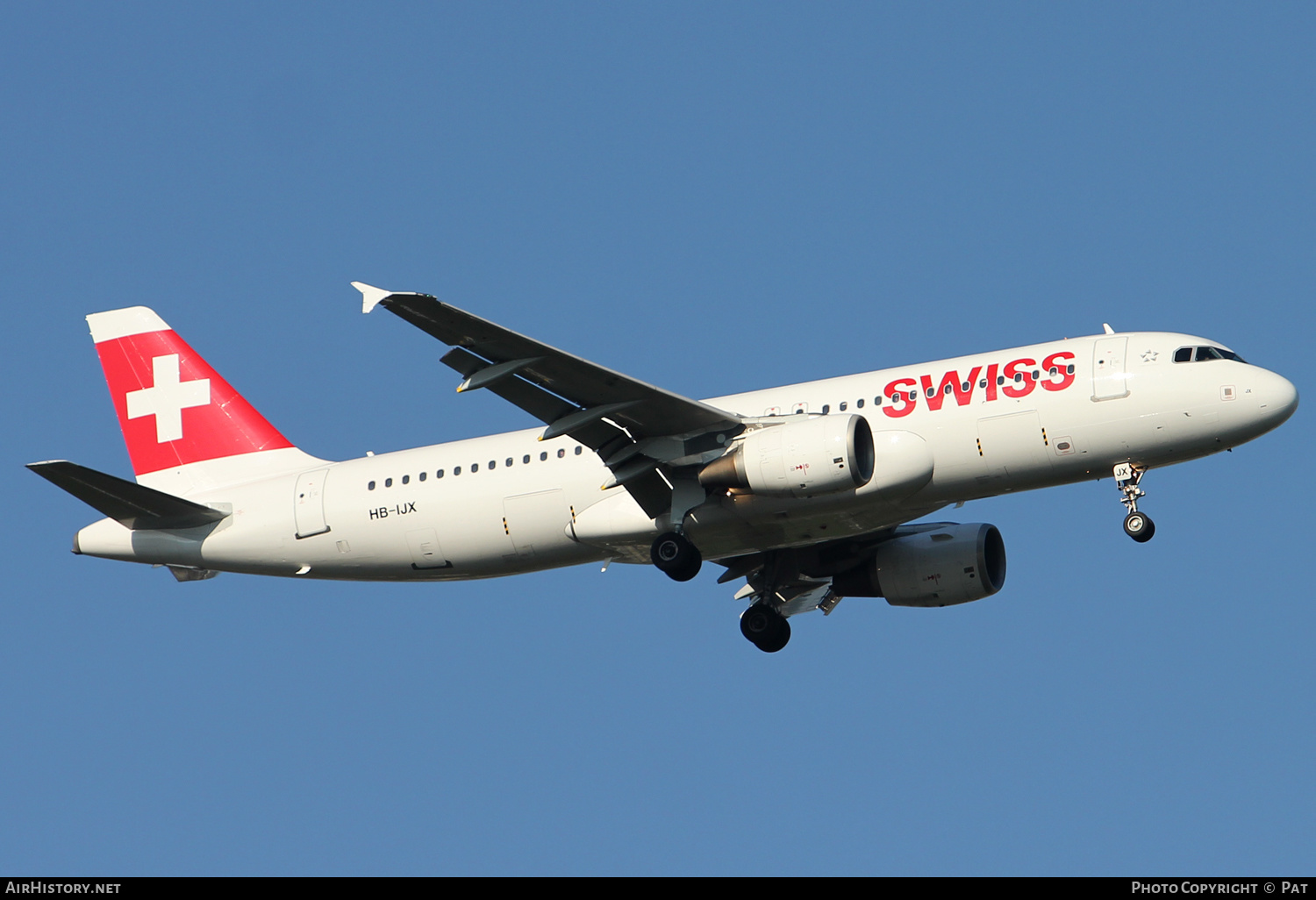 Aircraft Photo of HB-IJX | Airbus A320-214 | Swiss International Air Lines | AirHistory.net #260968