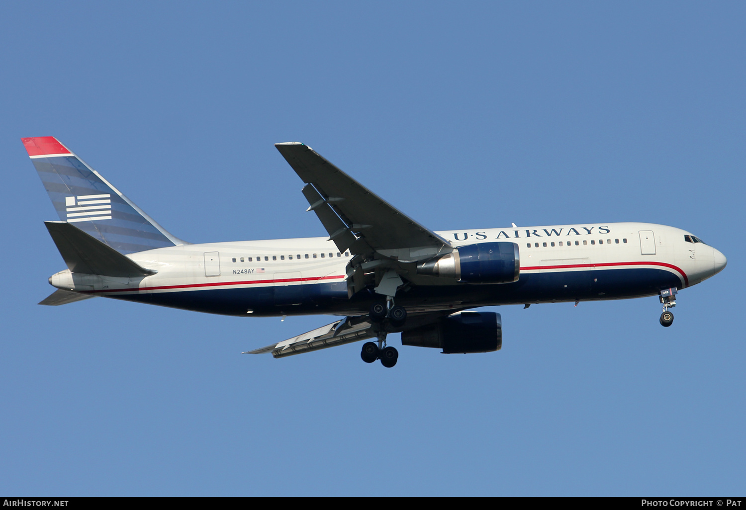 Aircraft Photo of N248AY | Boeing 767-201/ER | US Airways | AirHistory.net #260970