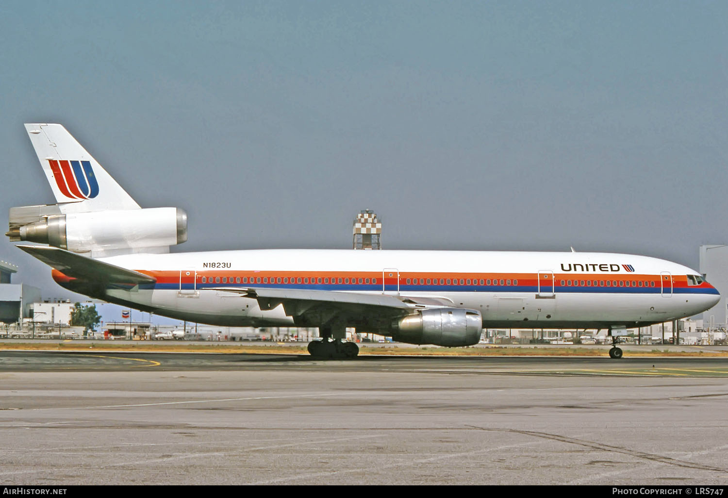 Aircraft Photo of N1823U | McDonnell Douglas DC-10-10 | United Airlines | AirHistory.net #260974