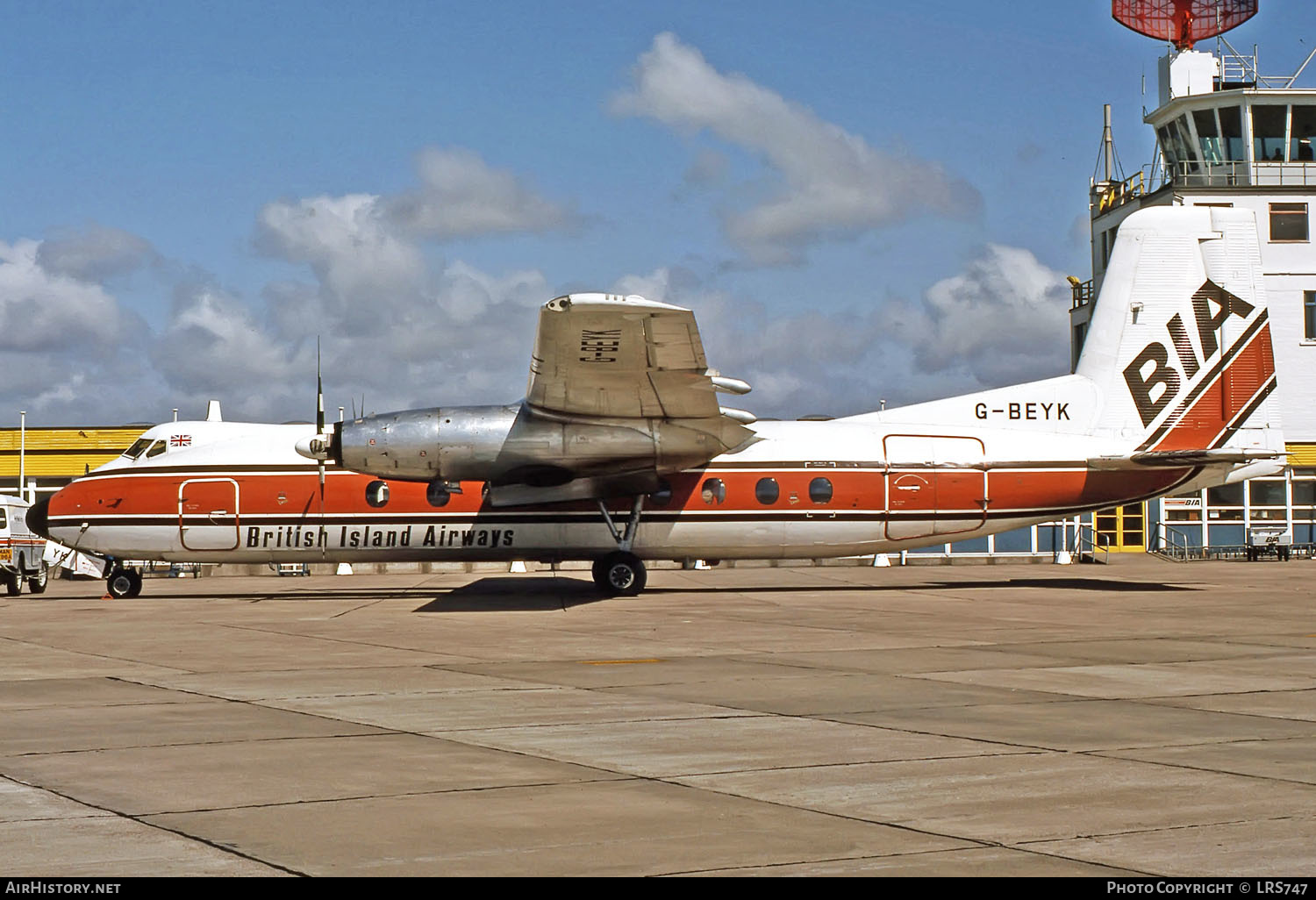 Aircraft Photo of G-BEYK | Handley Page HPR-7 Herald 401 | British Island Airways - BIA | AirHistory.net #260984
