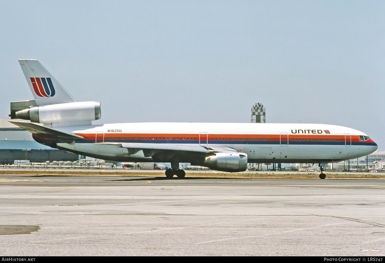 Aircraft Photo of N1825U | McDonnell Douglas DC-10-10 | United Airlines | AirHistory.net #260989