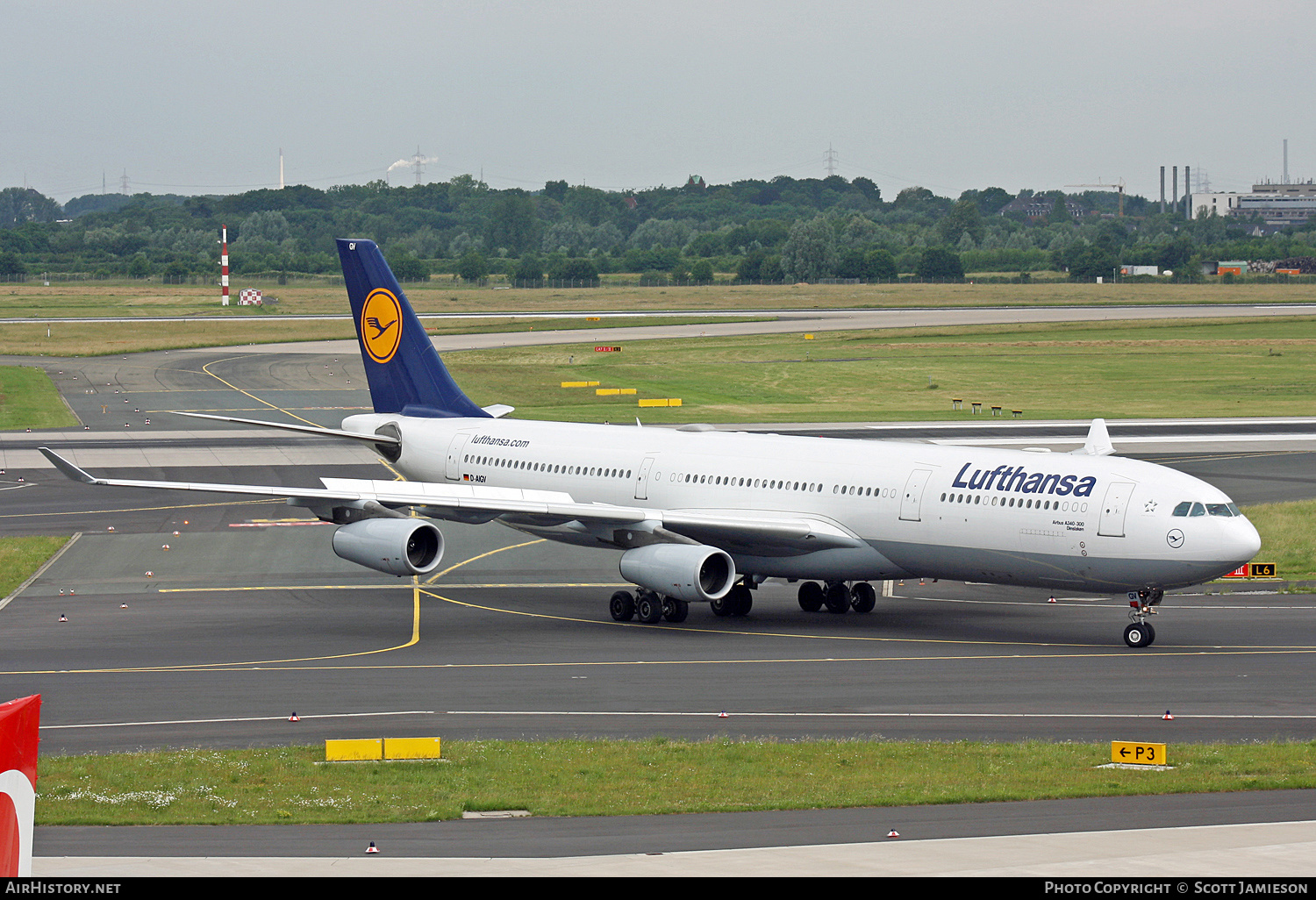 Aircraft Photo of D-AIGV | Airbus A340-313 | Lufthansa | AirHistory.net #260999