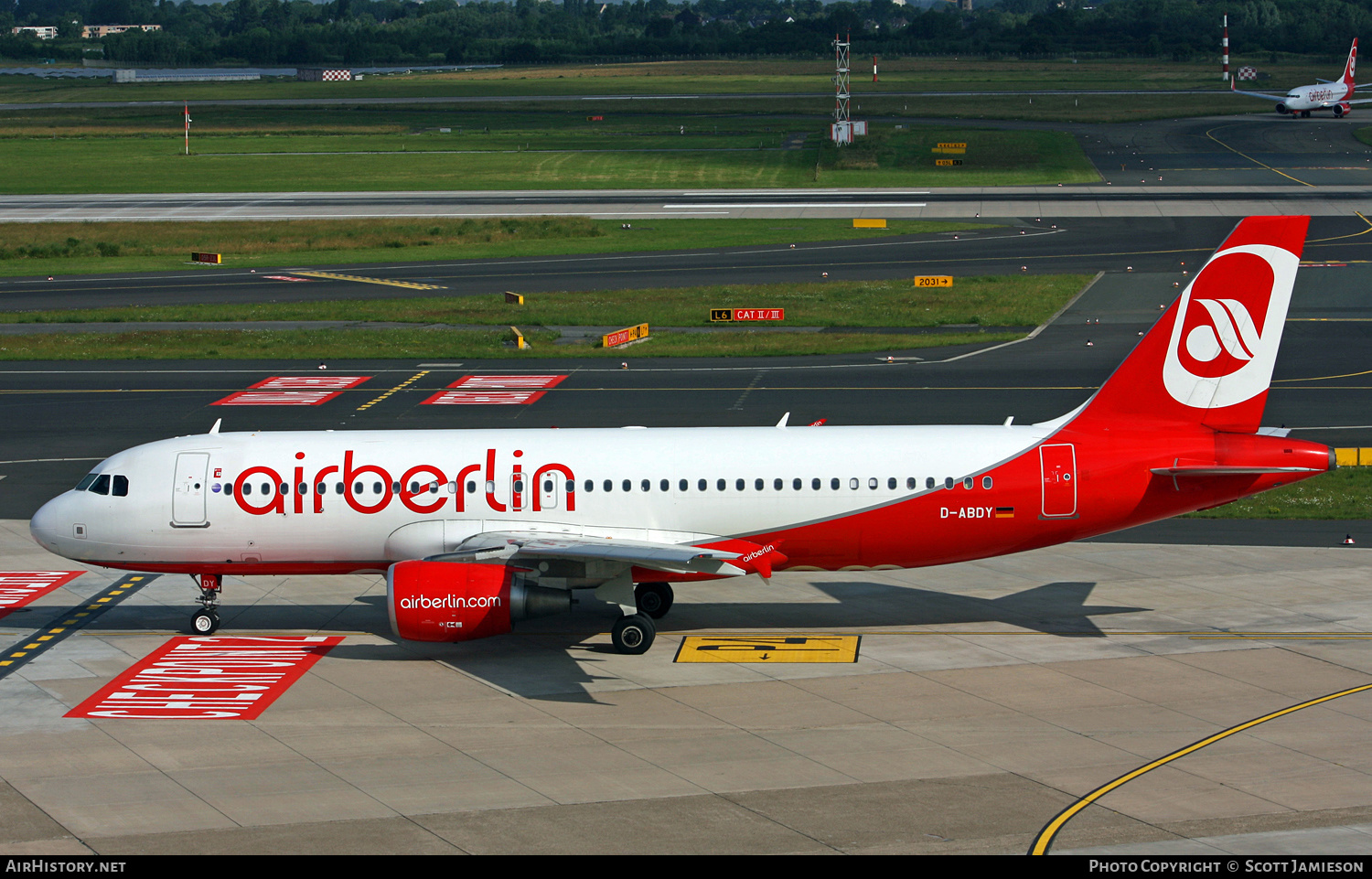 Aircraft Photo of D-ABDY | Airbus A320-214 | Air Berlin | AirHistory.net #261001