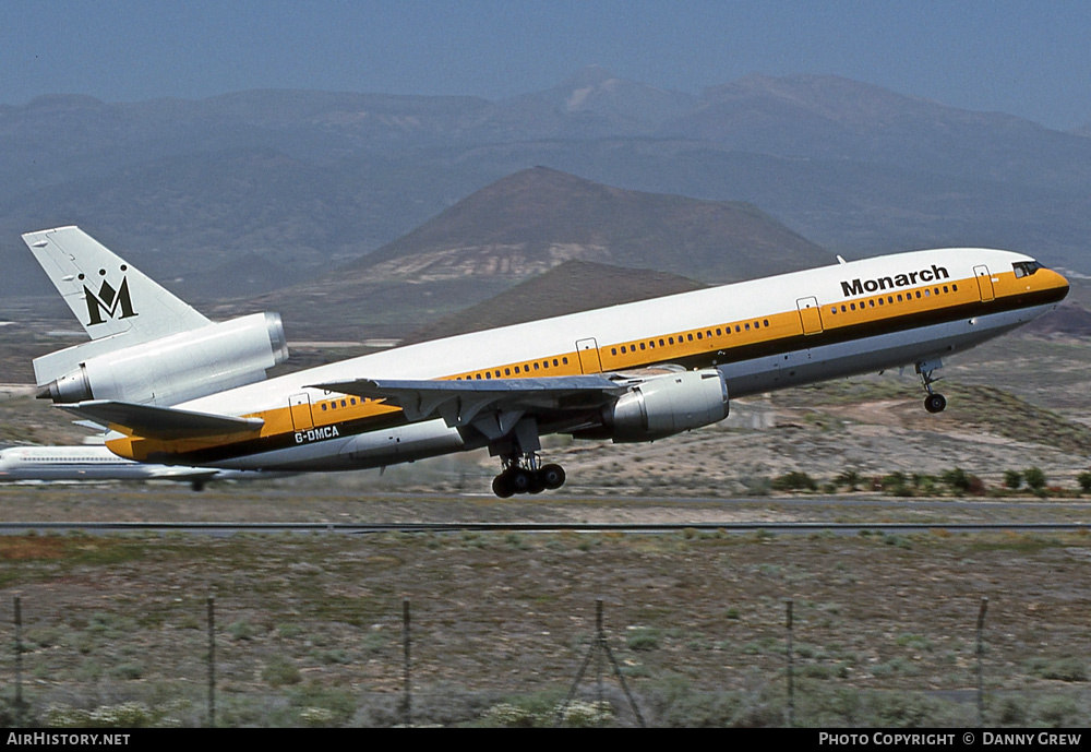 Aircraft Photo of G-DMCA | McDonnell Douglas DC-10-30 | Monarch Airlines | AirHistory.net #261013