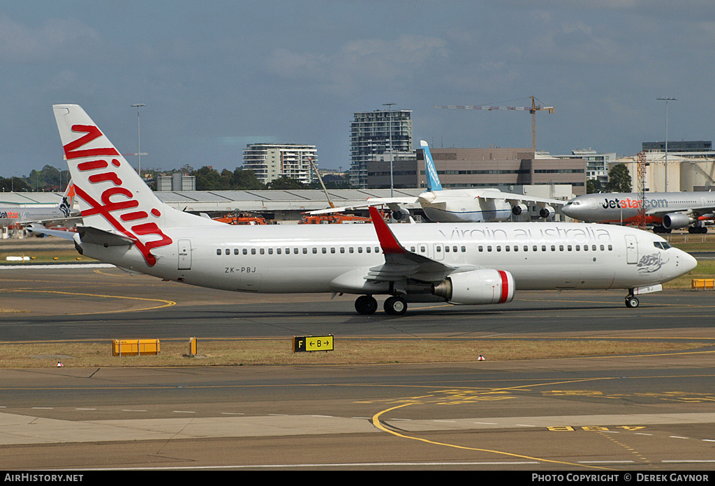 Aircraft Photo of ZK-PBJ | Boeing 737-8FE | Virgin Australia Airlines | AirHistory.net #261024