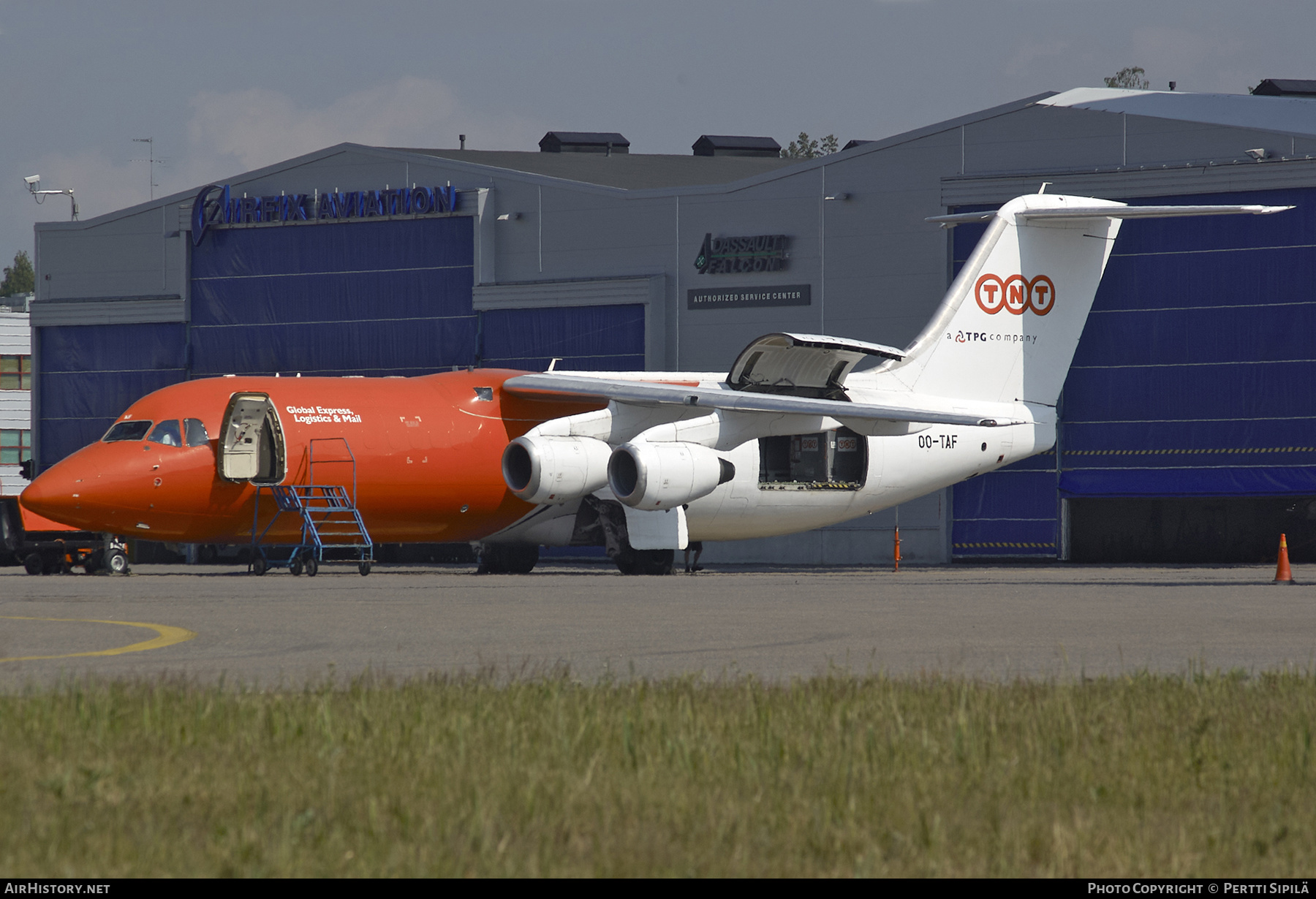 Aircraft Photo of OO-TAF | British Aerospace BAe-146-300QT Quiet Trader | TNT Airways | AirHistory.net #261025