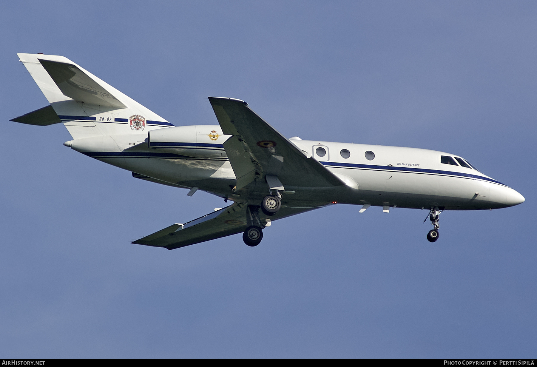 Aircraft Photo of CM-02 | Dassault Falcon 20E-5 | Belgium - Air Force | AirHistory.net #261030