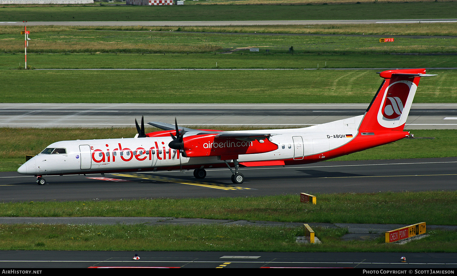 Aircraft Photo of D-ABQH | Bombardier DHC-8-402 Dash 8 | Air Berlin | AirHistory.net #261032