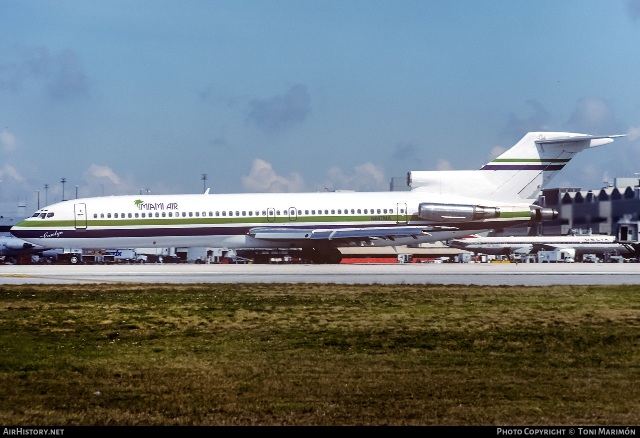 Aircraft Photo of N887MA | Boeing 727-225/Adv | Miami Air International | AirHistory.net #261043
