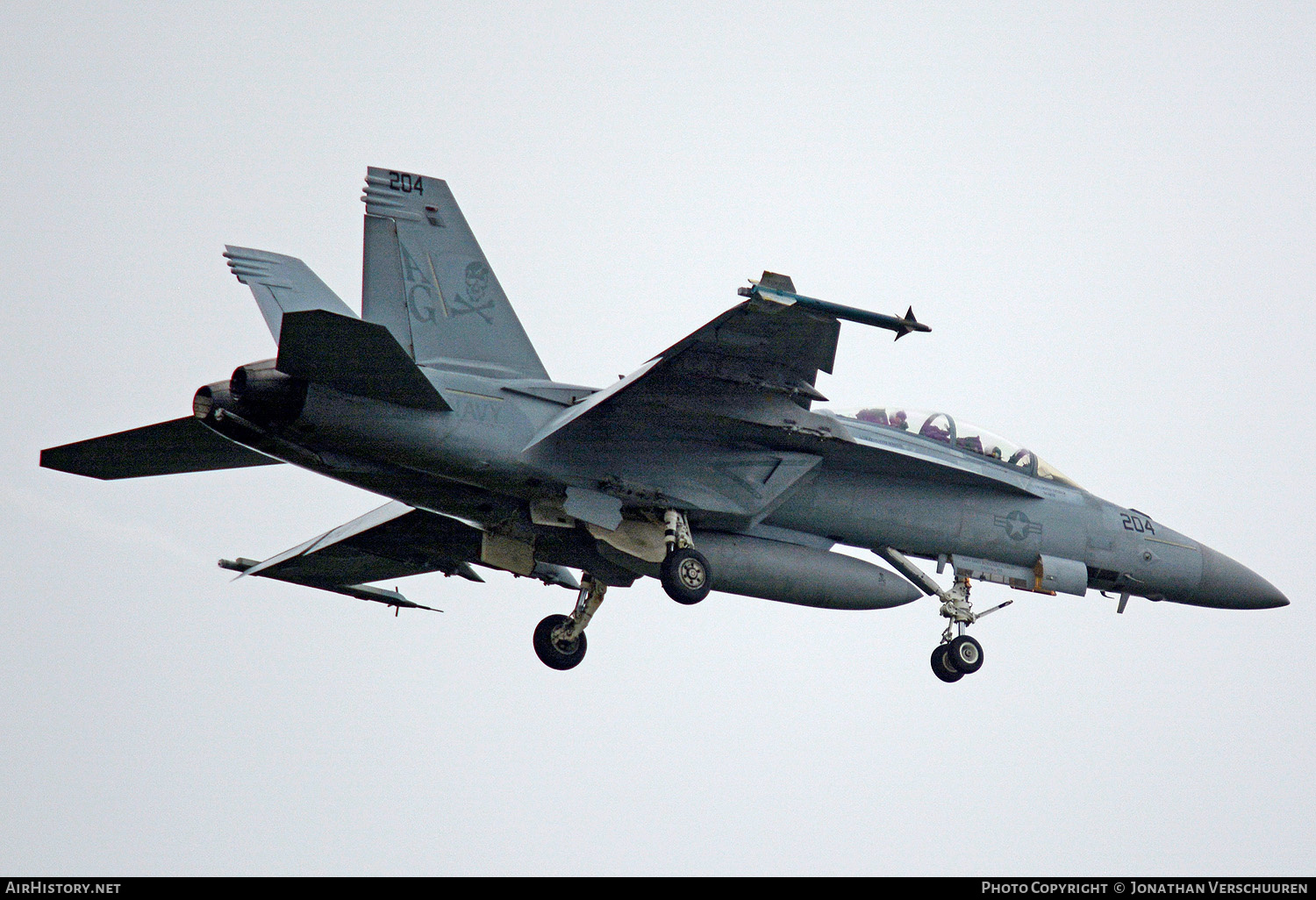 Aircraft Photo of 168887 | Boeing F/A-18F Super Hornet | USA - Navy | AirHistory.net #261045