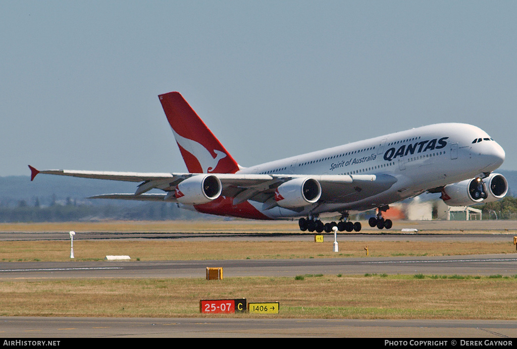 Aircraft Photo of VH-OQC | Airbus A380-842 | Qantas | AirHistory.net #261050