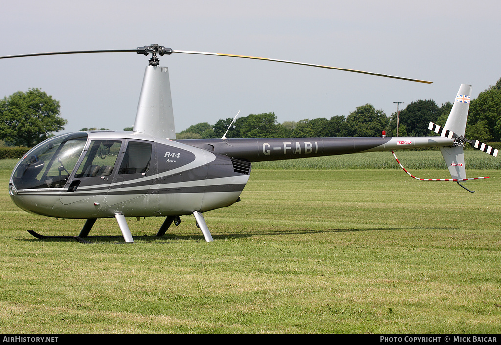 Aircraft Photo of G-FABI | Robinson R-44 Astro | AirHistory.net #261057