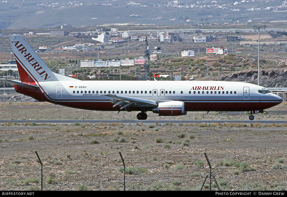 Aircraft Photo of D-ABAH | Boeing 737-46J | Air Berlin | AirHistory.net #261061
