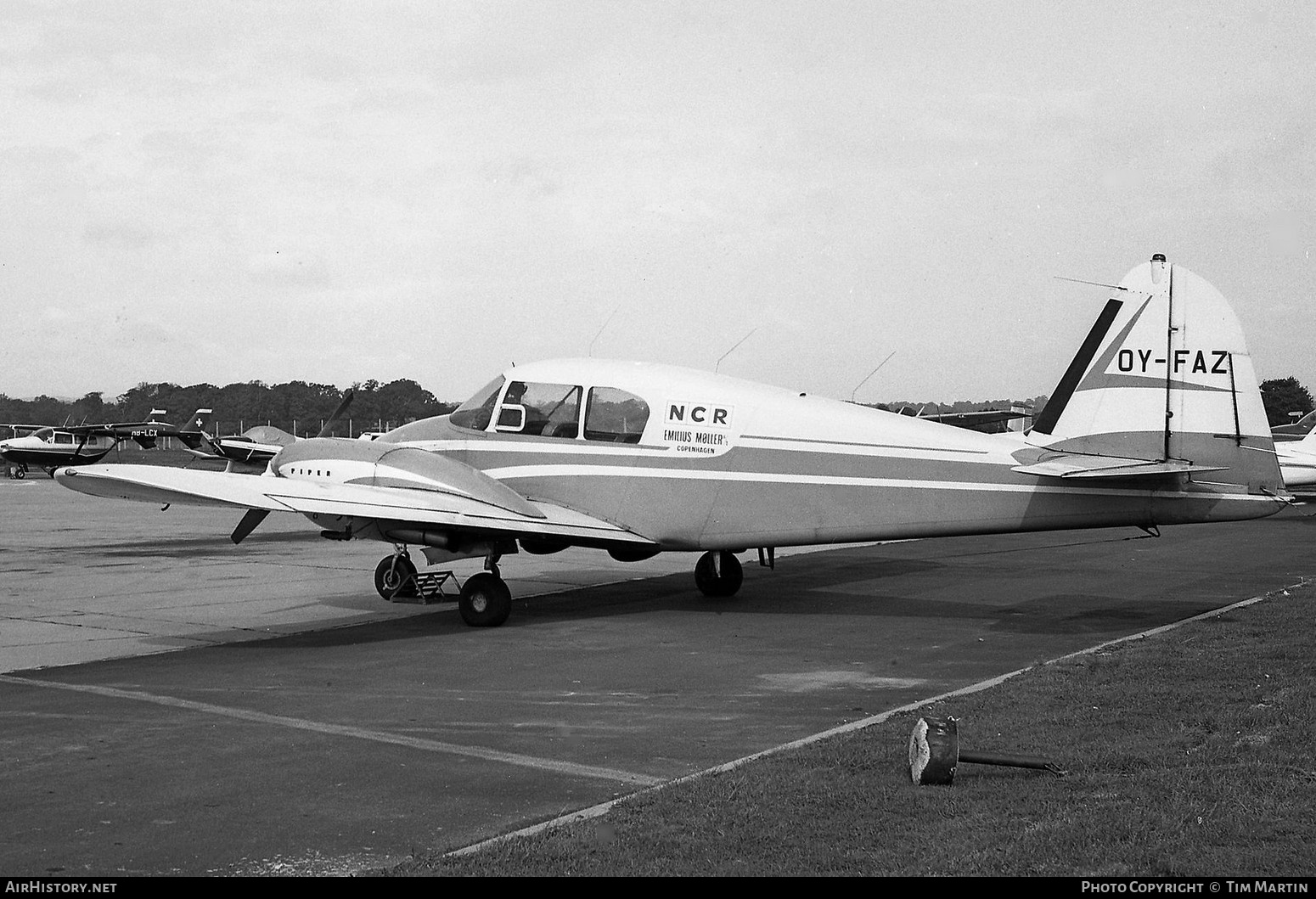 Aircraft Photo of OY-FAZ | Piper PA-23 Apache E | AirHistory.net #261065