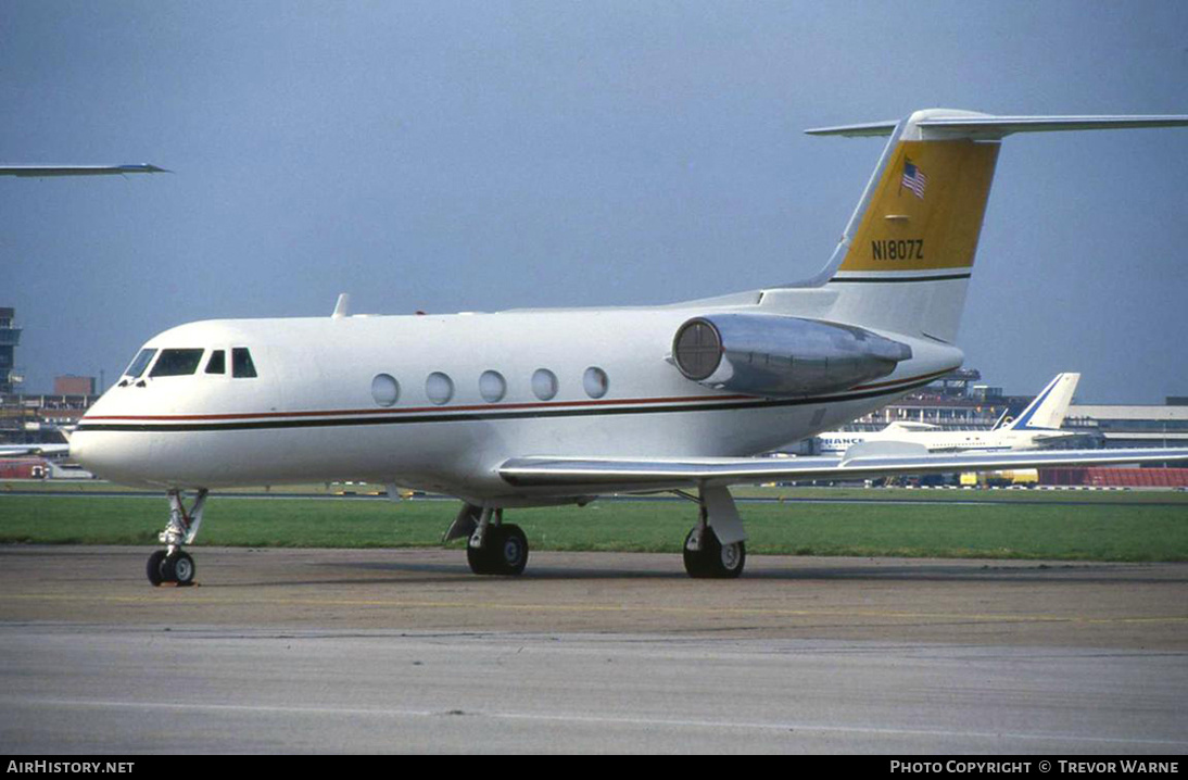 Aircraft Photo of N1807Z | Grumman G-1159 Gulfstream II | AirHistory.net #261071