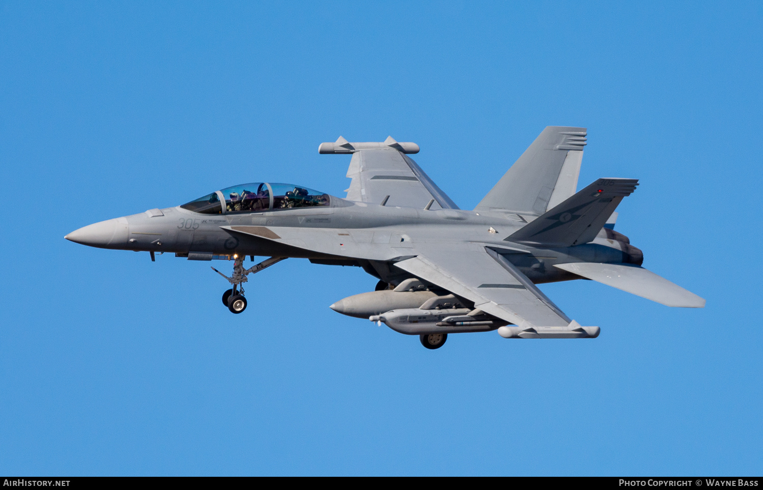Aircraft Photo of A46-305 / 169152 | Boeing EA-18G Growler | Australia - Air Force | AirHistory.net #261078