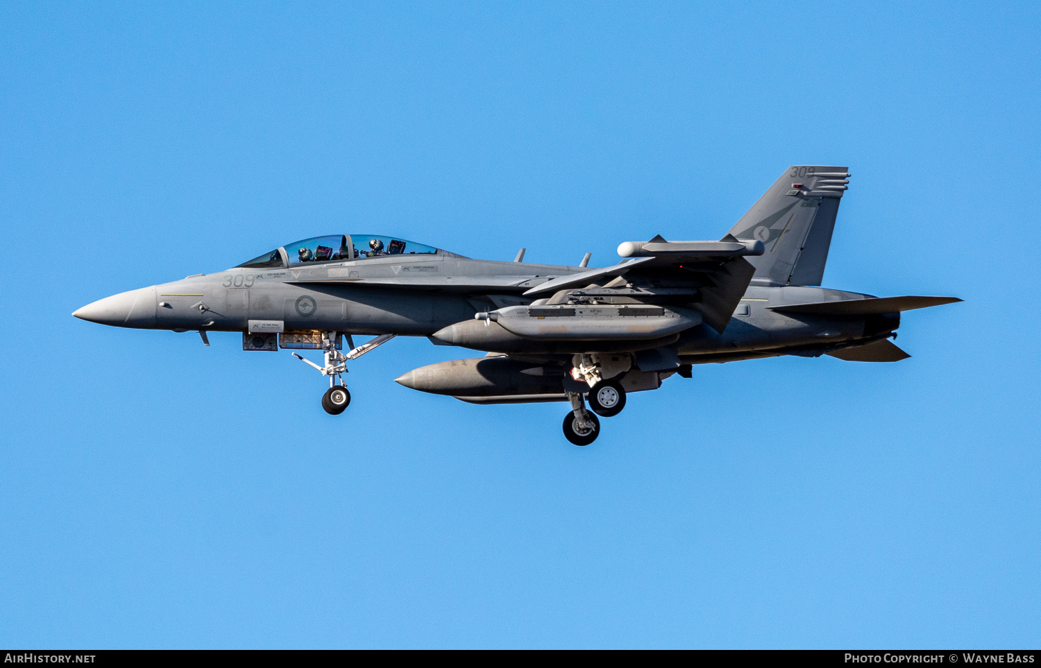 Aircraft Photo of A46-309 / 169156 | Boeing EA-18G Growler | Australia - Air Force | AirHistory.net #261079