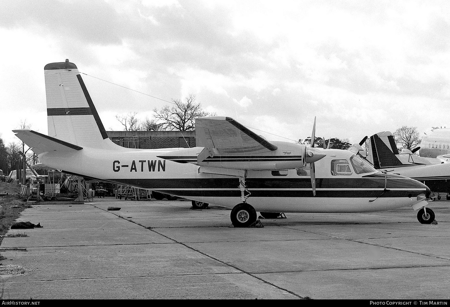 Aircraft Photo of G-ATWN | Aero Commander 680F Commander | AirHistory.net #261084