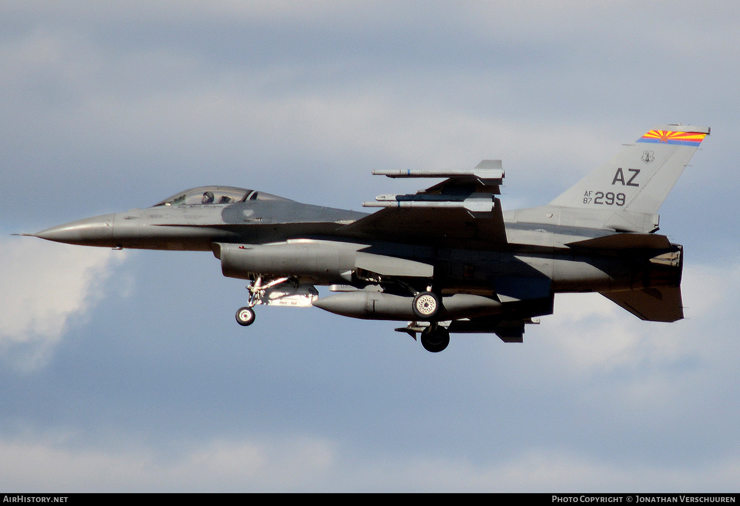 Aircraft Photo of 87-0299 / AF87-299 | General Dynamics F-16C Fighting Falcon | USA - Air Force | AirHistory.net #261090