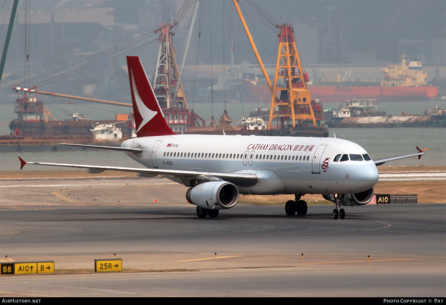 Aircraft Photo of B-HSQ | Airbus A320-232 | Cathay Dragon Airways | AirHistory.net #261103