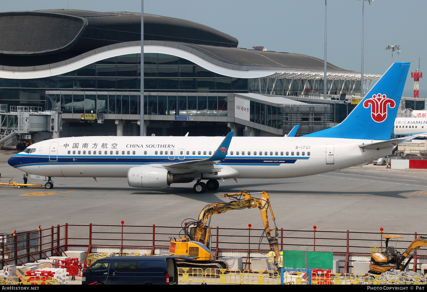 Aircraft Photo of B-1737 | Boeing 737-81B | China Southern Airlines | AirHistory.net #261113