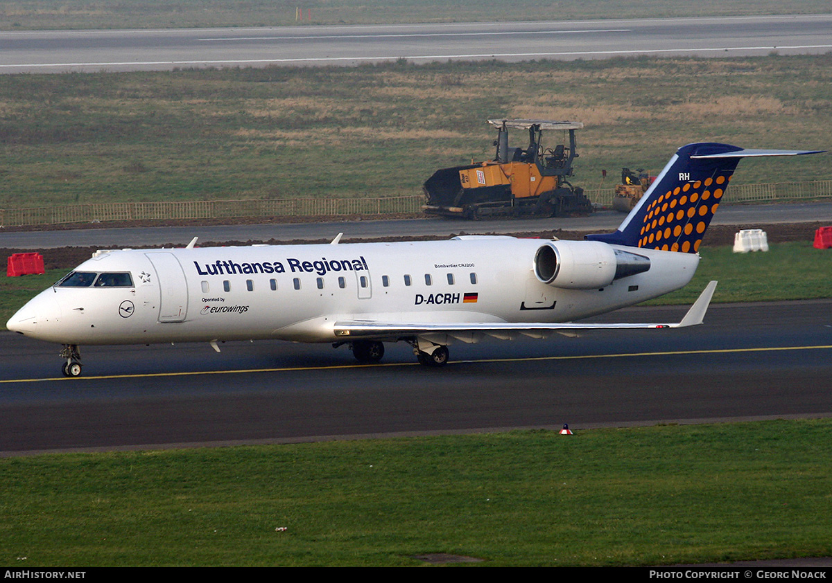 Aircraft Photo of D-ACRH | Bombardier CRJ-200LR (CL-600-2B19) | Lufthansa Regional | AirHistory.net #261124