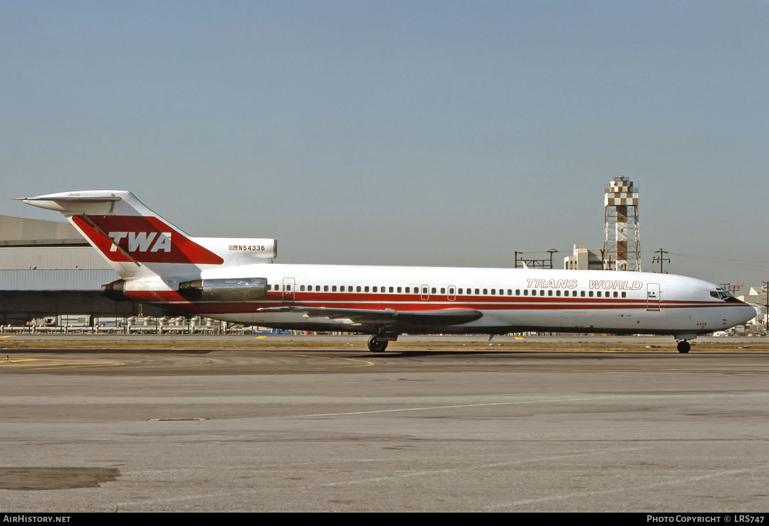 Aircraft Photo of N54336 | Boeing 727-231 | Trans World Airlines - TWA | AirHistory.net #261202
