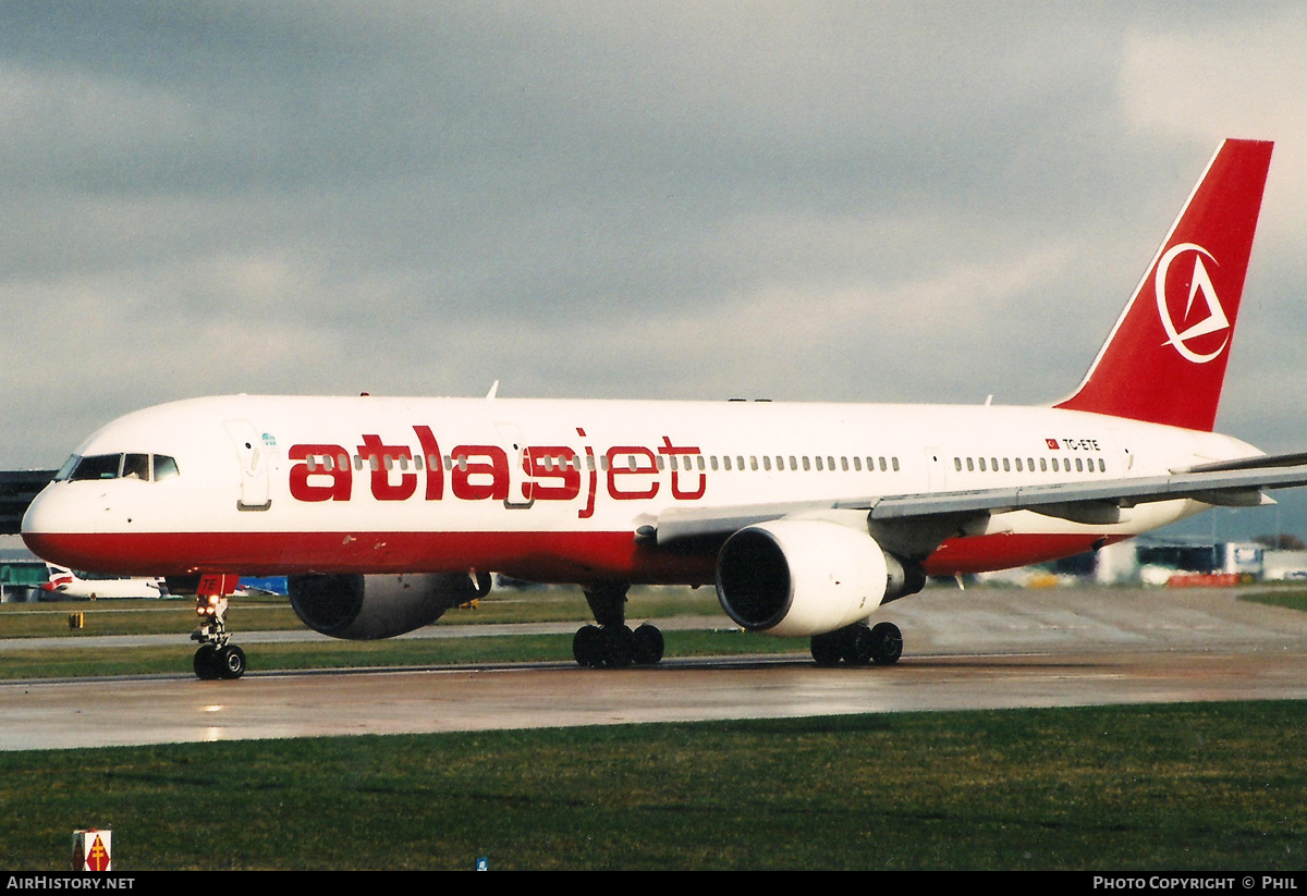 Aircraft Photo of TC-ETE | Boeing 757-2Q8 | Atlasjet Airlines | AirHistory.net #261203