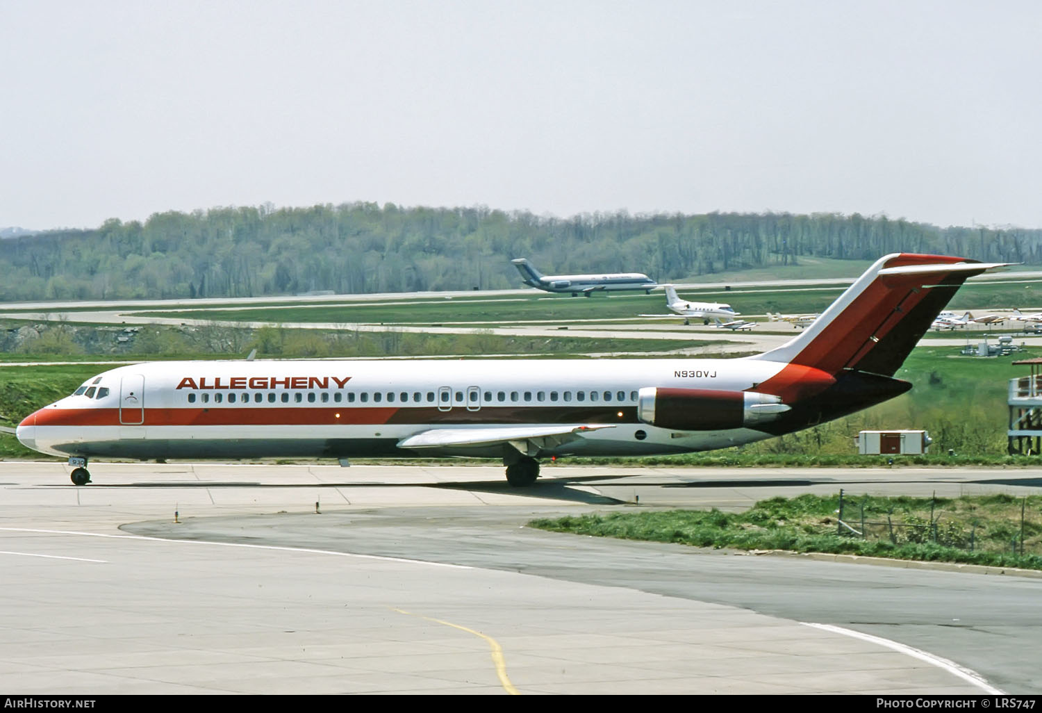 Aircraft Photo of N930VJ | McDonnell Douglas DC-9-31 | Allegheny Airlines | AirHistory.net #261211