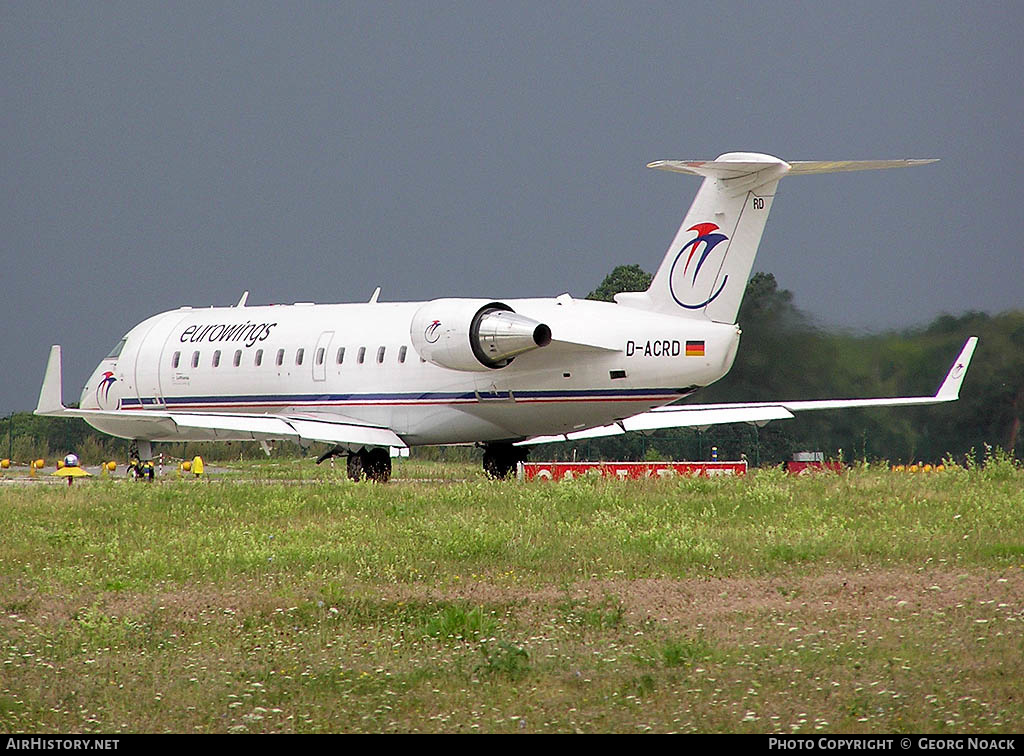 Aircraft Photo of D-ACRD | Bombardier CRJ-200ER (CL-600-2B19) | Eurowings | AirHistory.net #261253